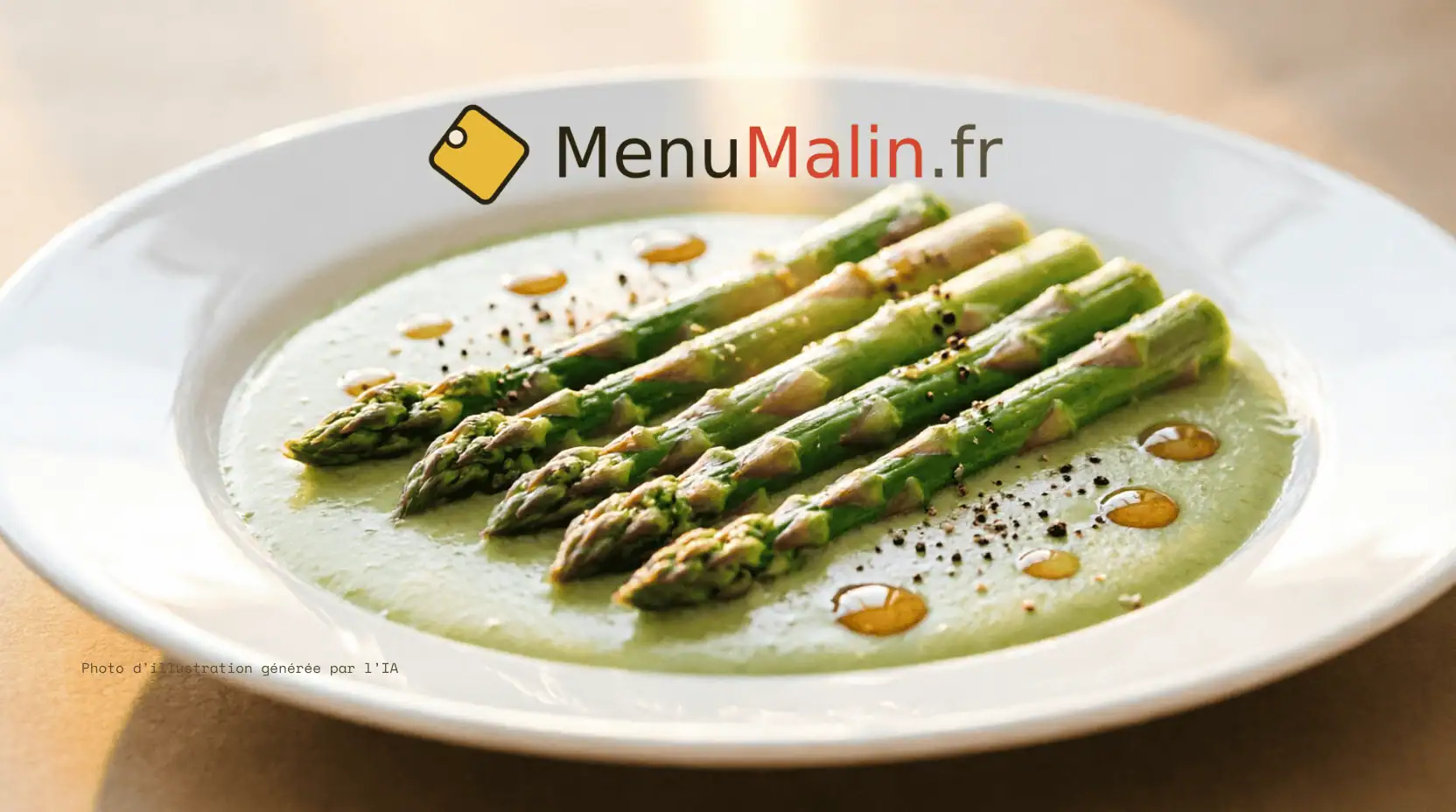 Asperges à la crème